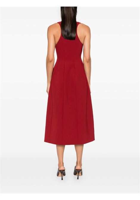 Abito Smanicato in rosso Philosophy di Lorenzo Serafini - donna PHILOSOPHY DI LORENZO SERAFINI | 040257210142